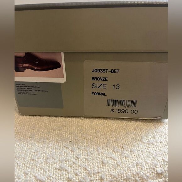 Tom Ford mens Brown Leather Double Monk Oxfords with Brogue Detailing size 13 - Picture 16 of 16